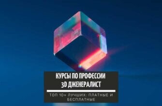 ТОП-10+ курсов по профессии 3D Дженералист с нуля