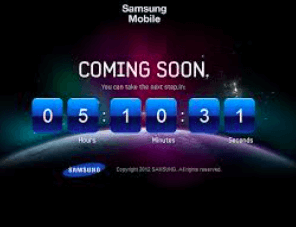 Пример тизера от компании Samsung