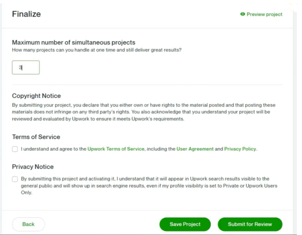 Как работать на Upwork.com. Для исполнителя. Каталог проектов
