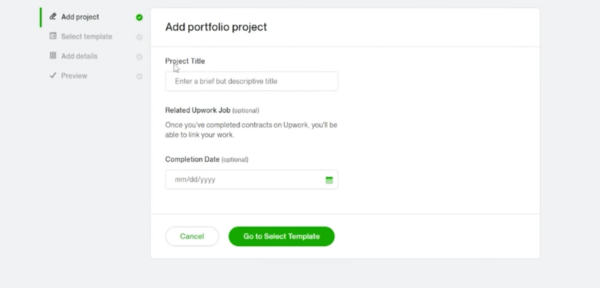 Регистрация на Upwork.com. Добавление проекта в портфолио