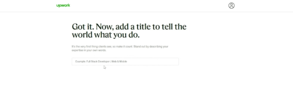 Регистрация на Upwork.com. Заполнение профиля