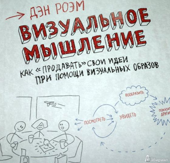 «Визуальное мышление. Как «продавать» свои идеи при помощи визуальных образов» от Дэна Роэма