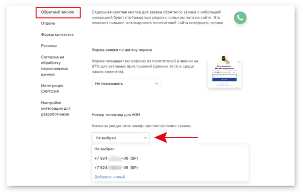 Как работать на Jivo. #8. Телефония и виртуальная АТС. Подстановка номера для обратного звонка