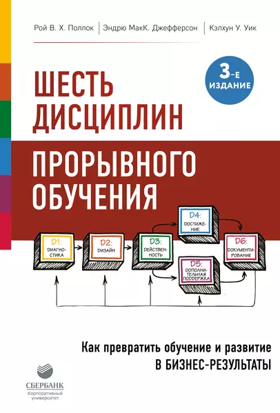 «Шесть дисциплин прорывного обучения. Как превратить обучение и развитие в бизнес-план» от Роя Поллока, Эндрю Джефферсона и Кэлхуна Уика